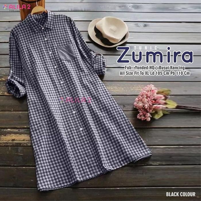 ZUMIRA TUNIK KEMEJA ATASAN WANITA
