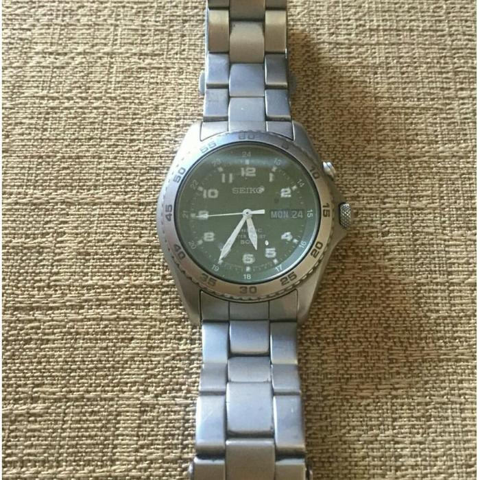 Jam Tangan Pria Seiko Kinetic Preloved