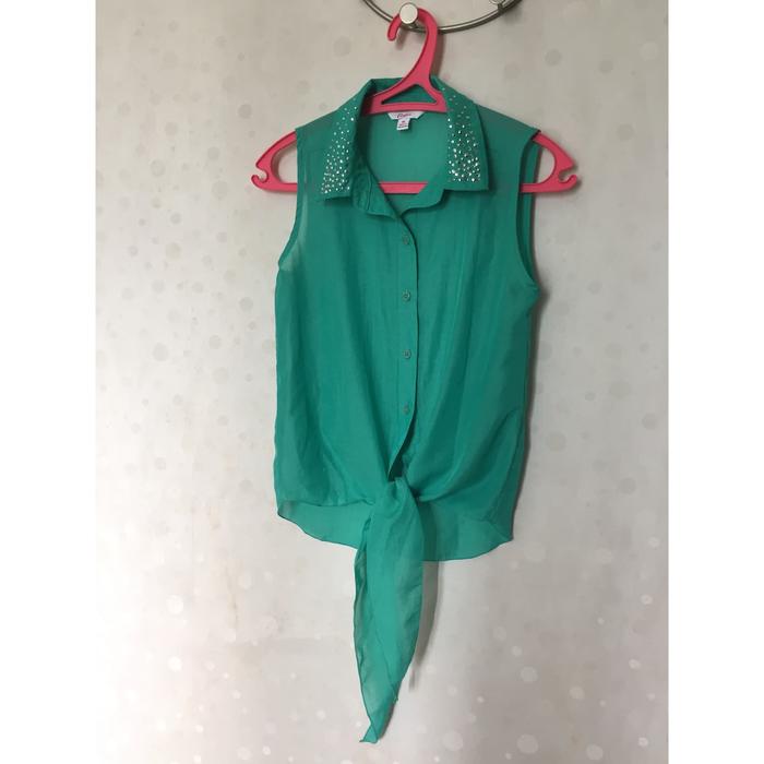 Blouse Hijau Preloved