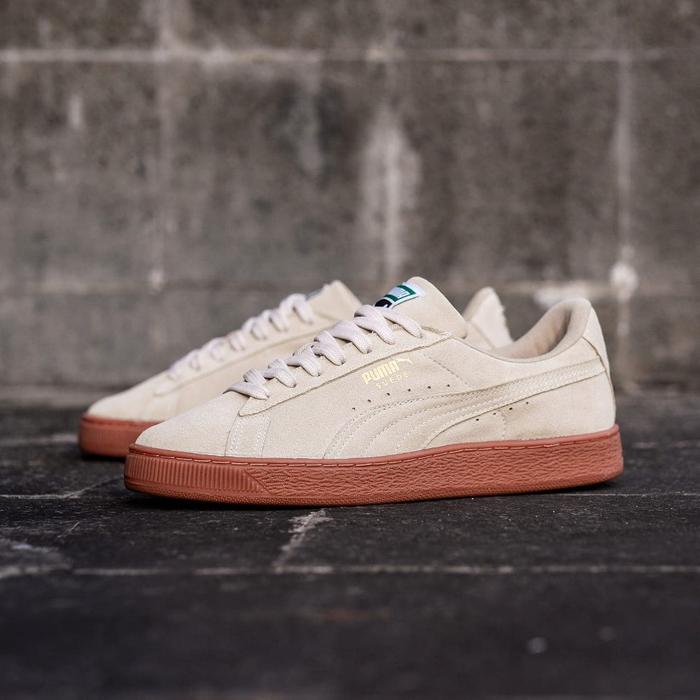 SEPATU PUMA SUEDE CREAM SOLE GUM (NO TAG SIZE)