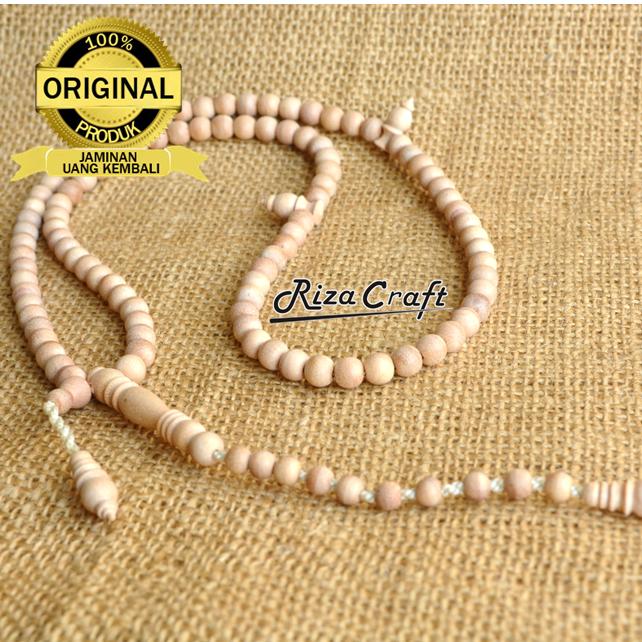 Tasbih 99 Butir Biji Buah Kayu Bidara ASLI Arab Laut ORIGINAL