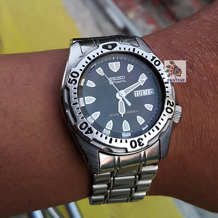 Seiko SKX001 Scuba Diver 200m Mulus SKX 001 Not SRP309 Omega Makassar