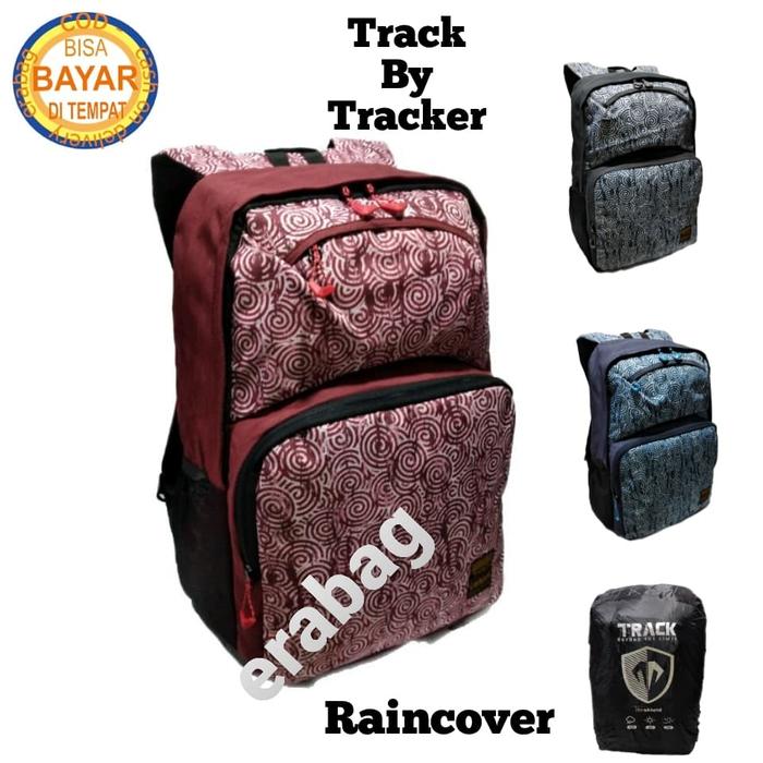 track by tracker tas ransel sekolah kerja laptop