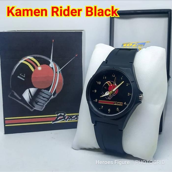 Jam Pria Kamen Rider Black Kesatria Baja Hitam
