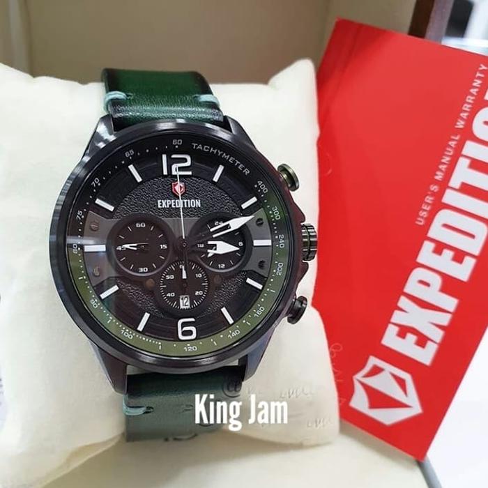 Jam Tangan Pria Expedition E 6796 E6796 Original Green