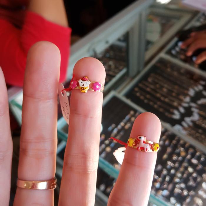 Cincin Emas Asli Untuk Anak Cincin Bayi Emas Asli Cincin Unicorn Anak