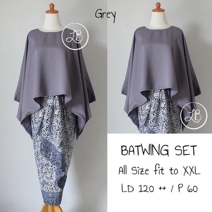 Kebaya Kebaya Set Batwing Ivory