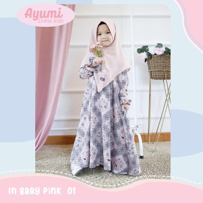 Coming Soon! Gamis Busui Ayumi Kids Dress Jasmine by Lidia Hadiwinoto