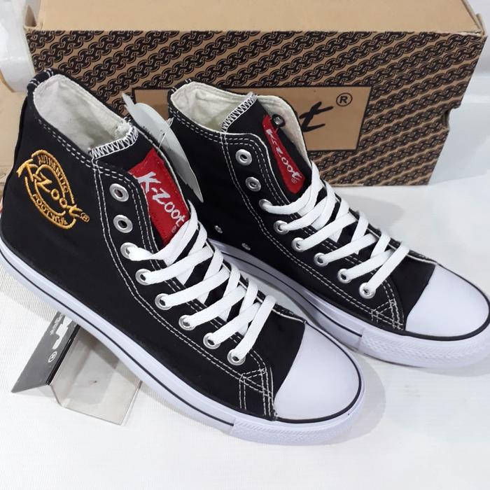sepatu sekolah tinggi merk K ZOOT rossi original 31-36