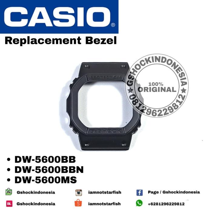 Replacement Casio Gshock Bezel DW5600 DW5600BB DW5600MS