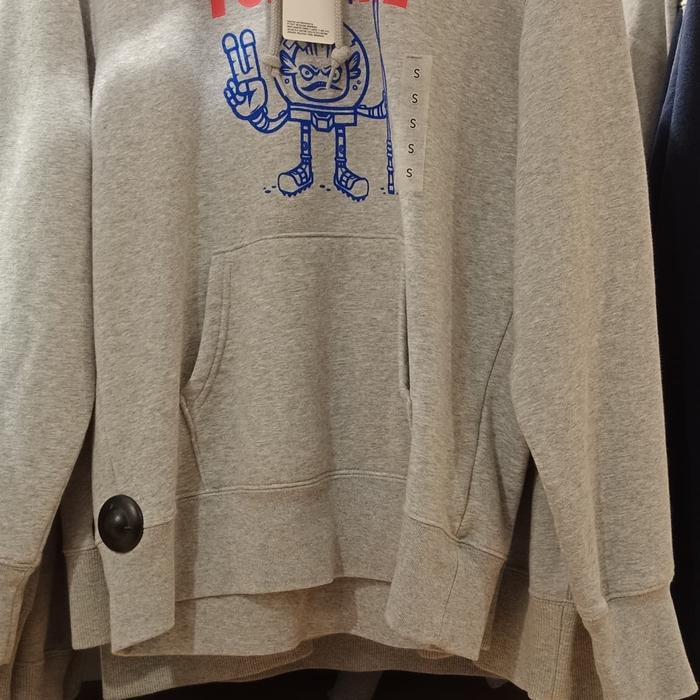 Hoodie Uniqlo x Fortnite Grey Misty