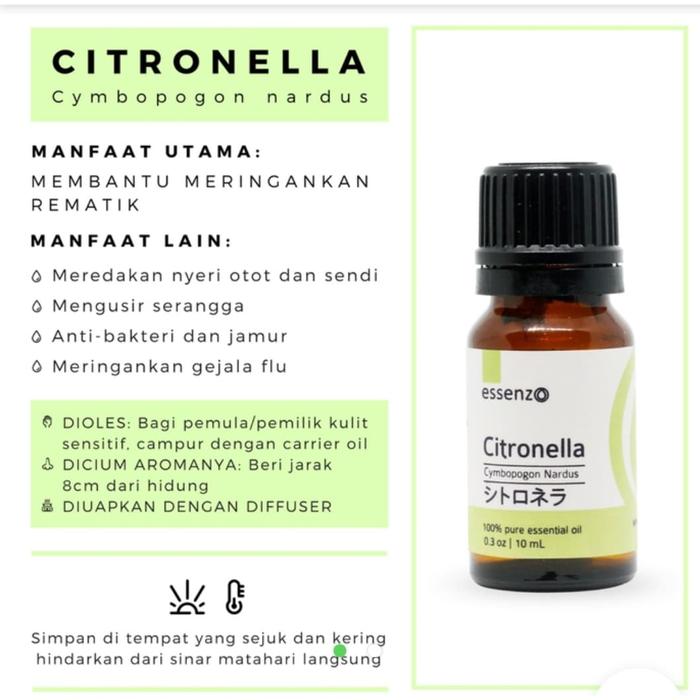Essenzo Citronella Essential Oil