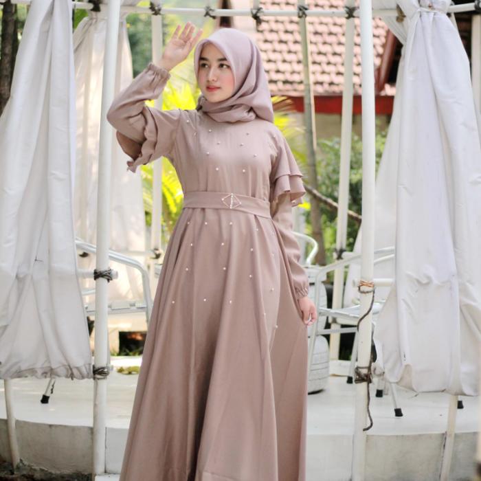 Gamis/Gamis wanita terbaru/Gamis Diskon 50%+