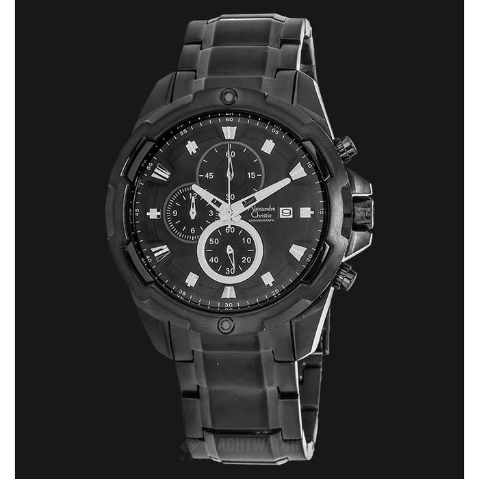 Alexandre Christie AC 6305 MC BIPBA Men Full Black