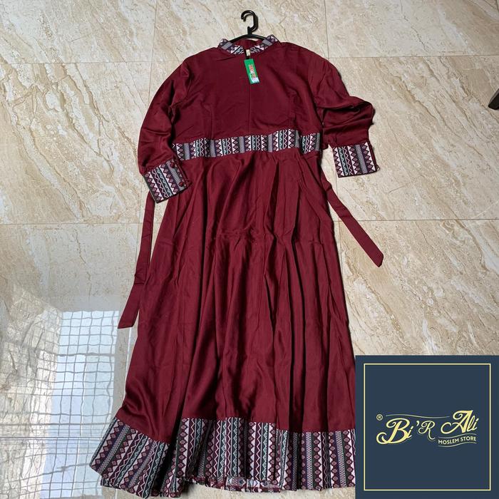 Baju Gamis Wanita Benvigo Balotelli All Size