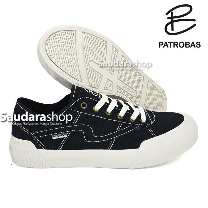 Sepatu Patrobas equip Low black white / Patrobas equip black white Low