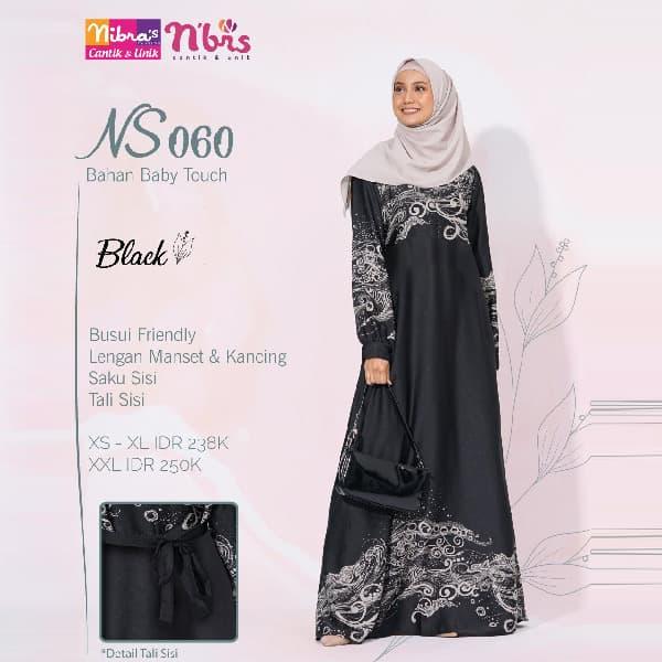 Gamis Pesta murah + Nibras NB-NS60 + Gamis Motif Batik Original brand
