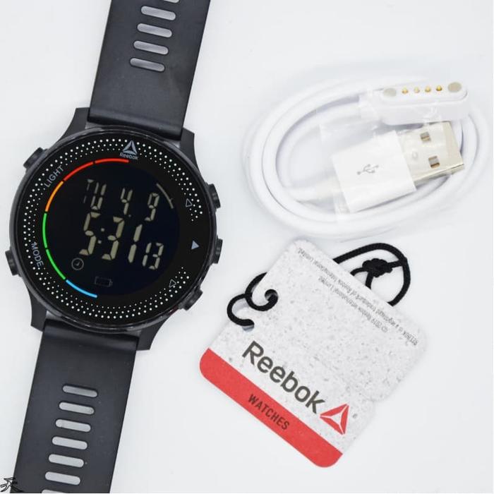 Jam Tangan Pria Sport Reebok Original EZ TRACKER Neg