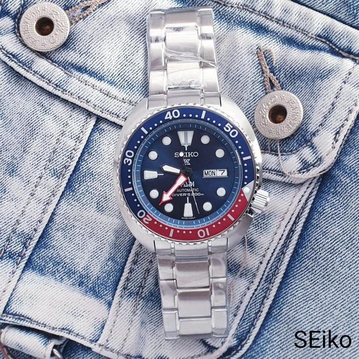 Jam Tangan Pria Merek Seiko 4R36A Automatic 46mm