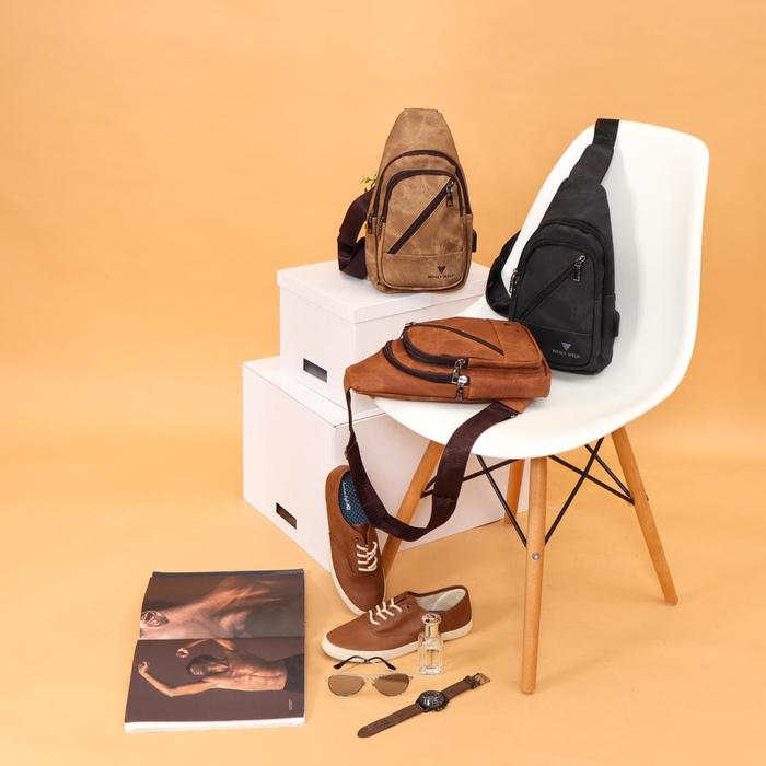 TAS SHOULDER BAG PRIA KULIT / BIVALY WYLD F1306-3