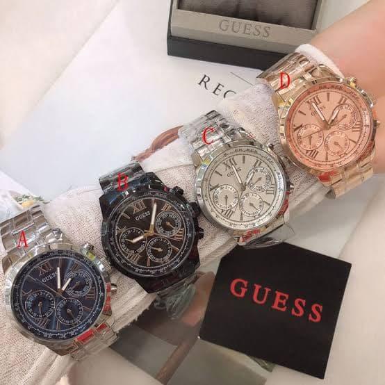 Jam Wanita Guess W0330L15 W0330L3 W0330L9 W0330L6 Original 41mm Fulset