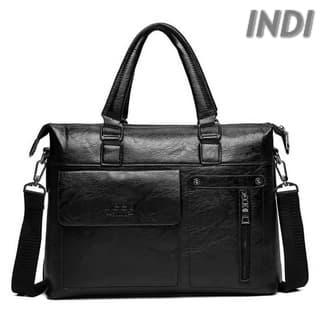 Jeep Leather Bag Man Tas Selempang Jinjing Kulit Maskulin Pria PI667