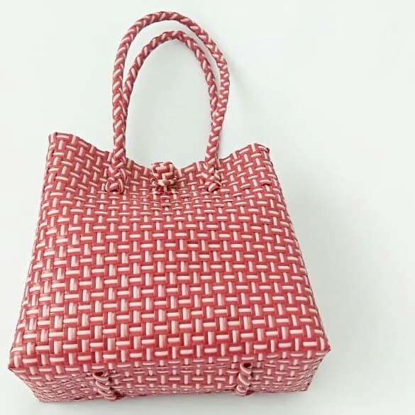 Cover Pot Anyaman Purun Keranjang