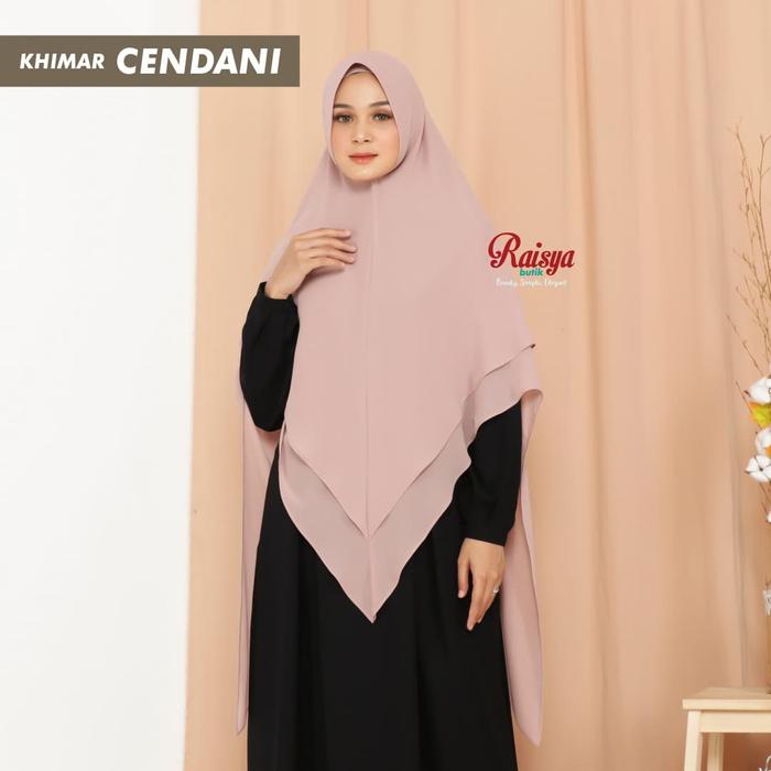 Hijab Syar'i Cendani / Khimar Cendani / Hijab Instant Cendani