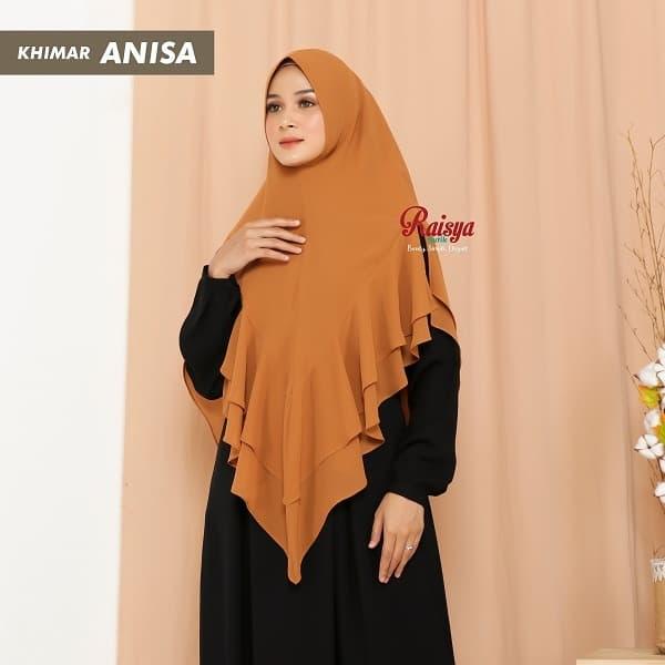 Hijab Syar'i 2 Layer Annisa / Khimar Annisa / Hijab Annisa