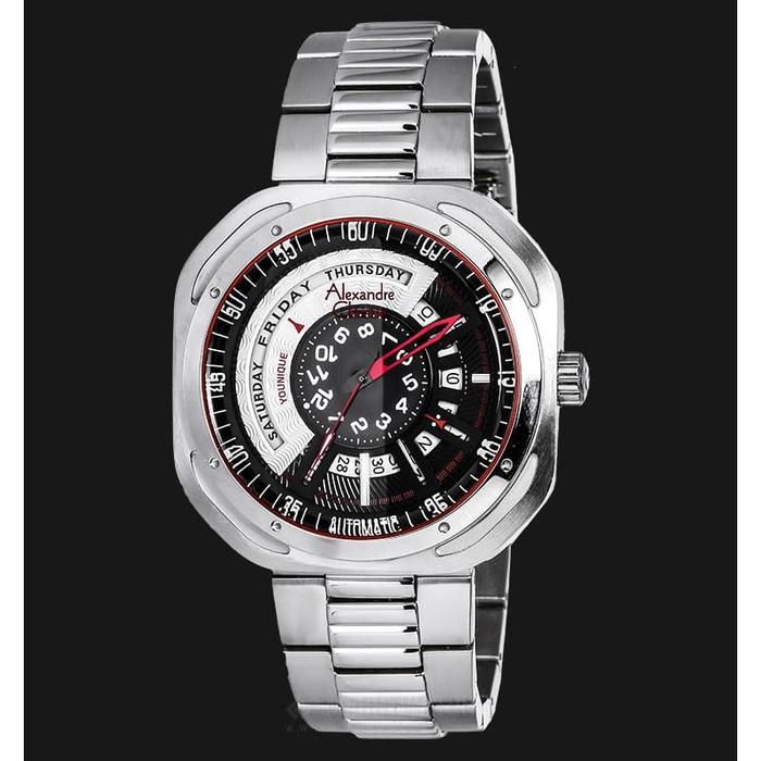 Alexandre Christie AC 3035 MA BSSBARE Black Dial Stainless Steel
