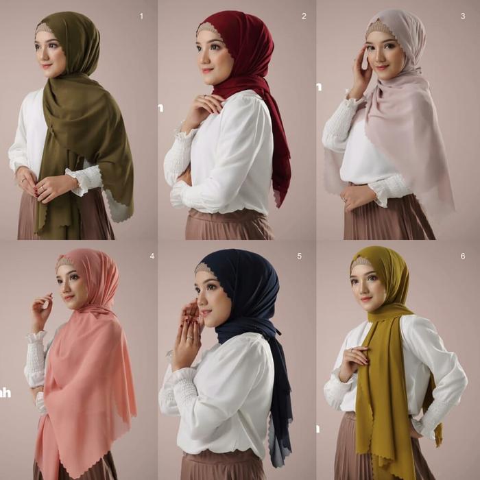 Hamidah Pashmina Tali Ori Azzora Hijab