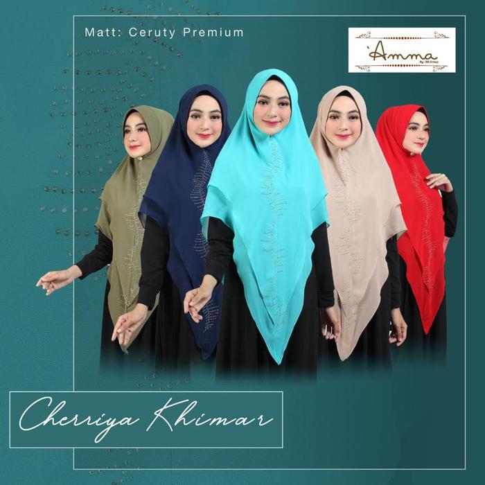 Khimar Cherriya Ori Amma Hijab