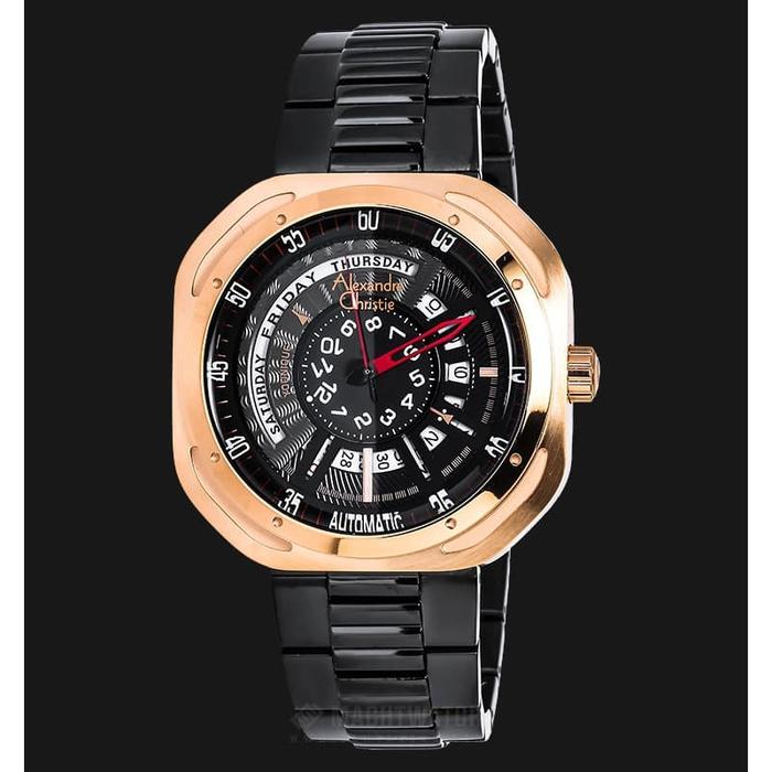 Alexandre Christie AC 3035 MA BBRBA Automatic Black Dial