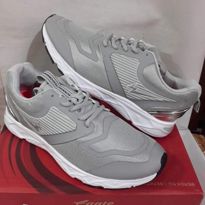 sepatu running abu-abu EAGLE eternal original
