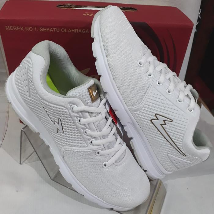 sepatu sneakers putih polos EAGLE hybrid original