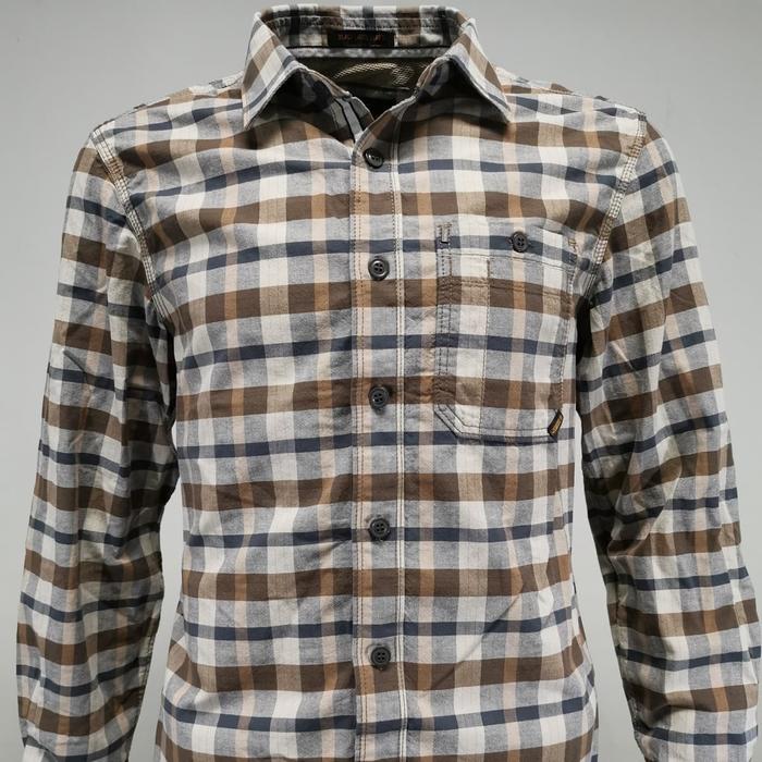 kemeja mgee jason c004 brown