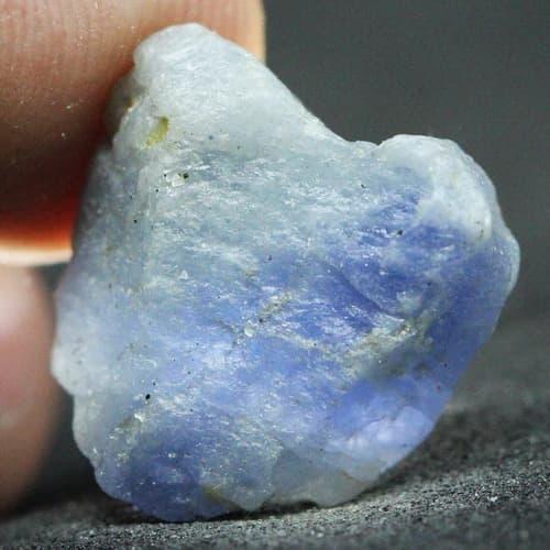 BATU ROUGH NATURAL 14.9CT. Blue SAPPHIRE Mogok Burma UNHEATED