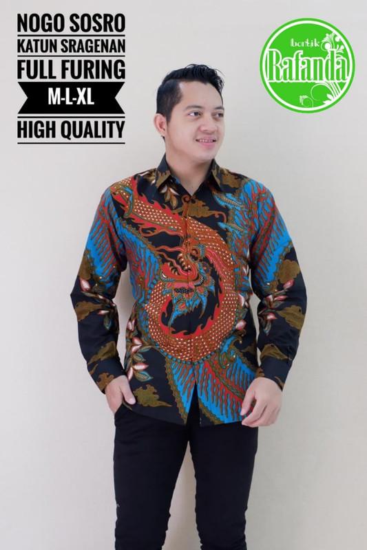 Nogo Sosro Kemeja Batik Pria Lengan Panjang by Batik Rafanda