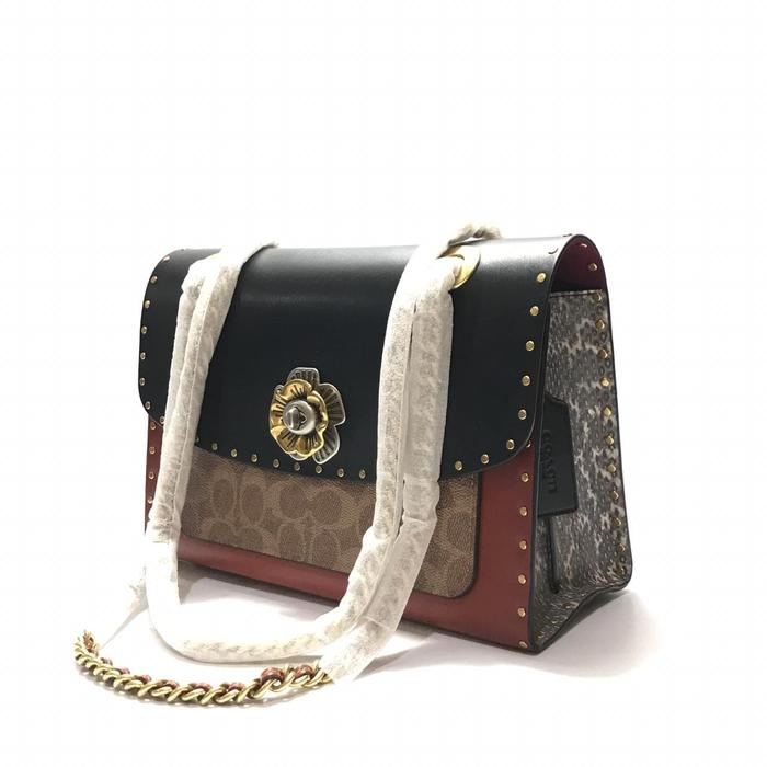 Coach 29416 Signature Rivets Ex Parker Black Multi