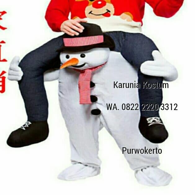 KOSTUM BONEKA SALJU DI GENDONG LUCU COSPLAY BADUT PESTA KARAKTER ULTAH