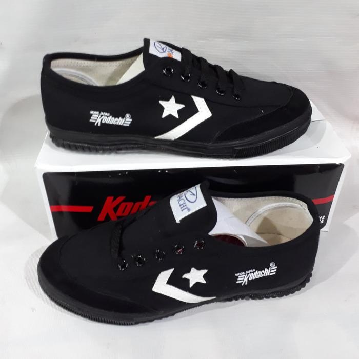 sepatu KODACHI hitam polos original