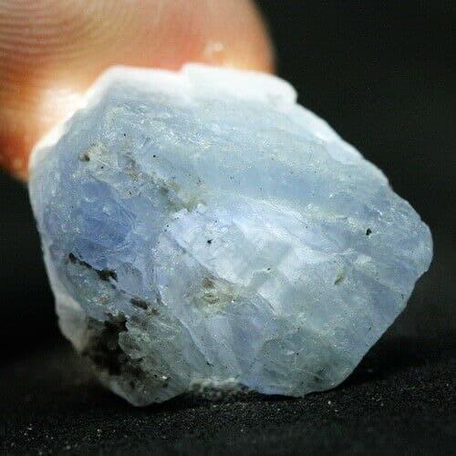 ROUGH NATURAL 27.6CT.Blue SAPPHIRE Mogok Burma 100% UNHEATED