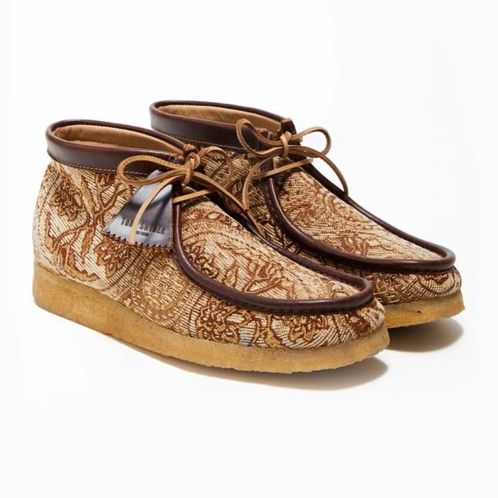 Todd Snyder x Clarks Wallabee "Brown Paisley"