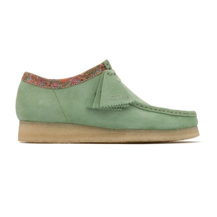 Stussy x Clarks Wallabee "Sage"