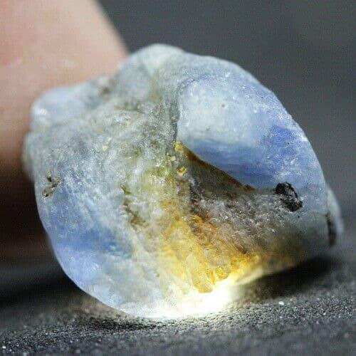 ROUGH NATURAL100% 30.5CT.Blue SAPPHIRE Mogok Burma UNHEATED