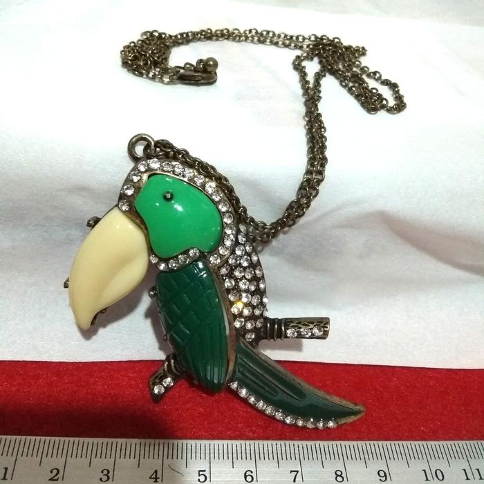 Kalung Fashion Kalung Burung Hijau