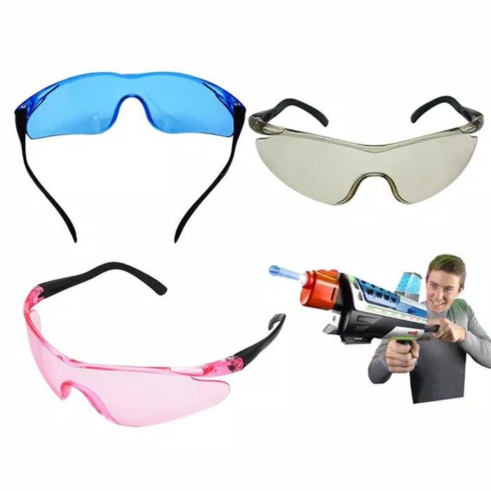 kacamata nerf goggles pelindung mata nerf