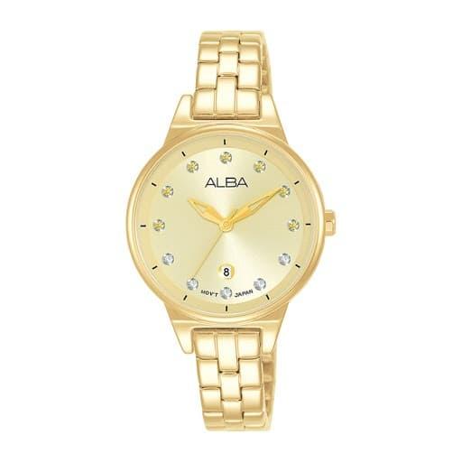 Jam Tangan Alba Wanita AH7U42 AH7U42X1 Original Bergaransi 1 Tahun