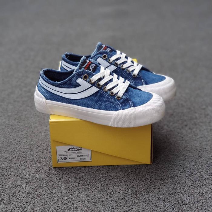 SEPATU JOHNSON GALAXY PRO LOW DENIM 39-43 ORIGINAL INDONESIA