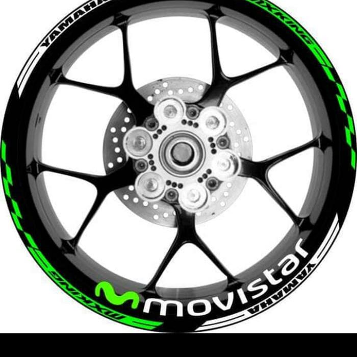 STICKER VELG MX KING MOVISTAR